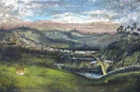 An oil on canvas