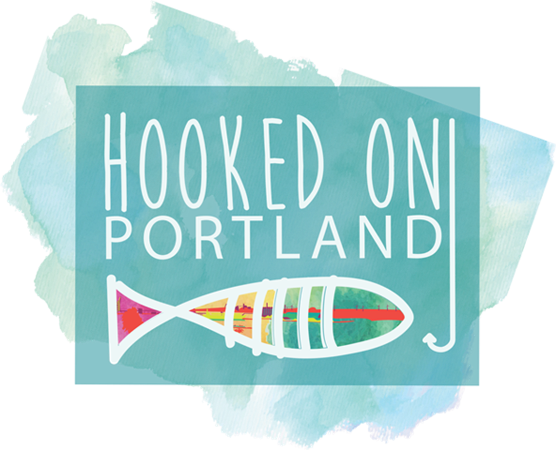 Hooked on Portland logo