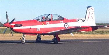 RAAF PC9 Roulette training at Portland