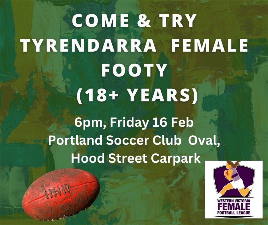 Come & Try Tyrendarra Female Footy tile