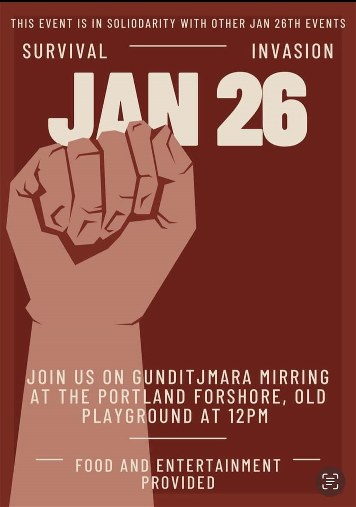 Gundijmara Mirring Portland Foreshore Jan 26
