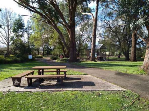 Bench in the park