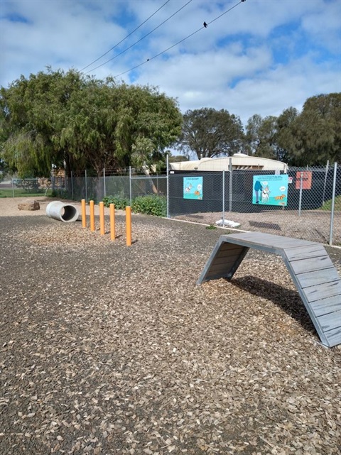 Dog park equipment