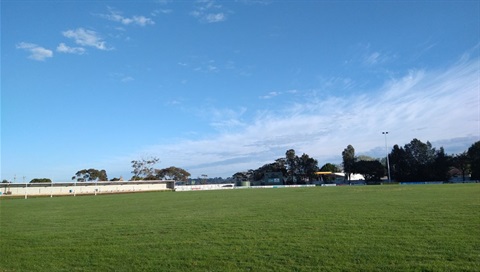 Picture of the oval and stand