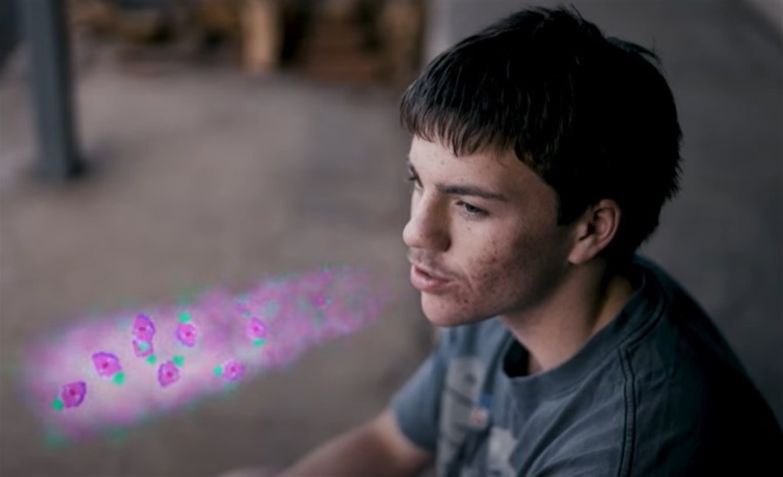 Jake Tunstall as featured in the ‘One Vape, Two Choices’ short film.