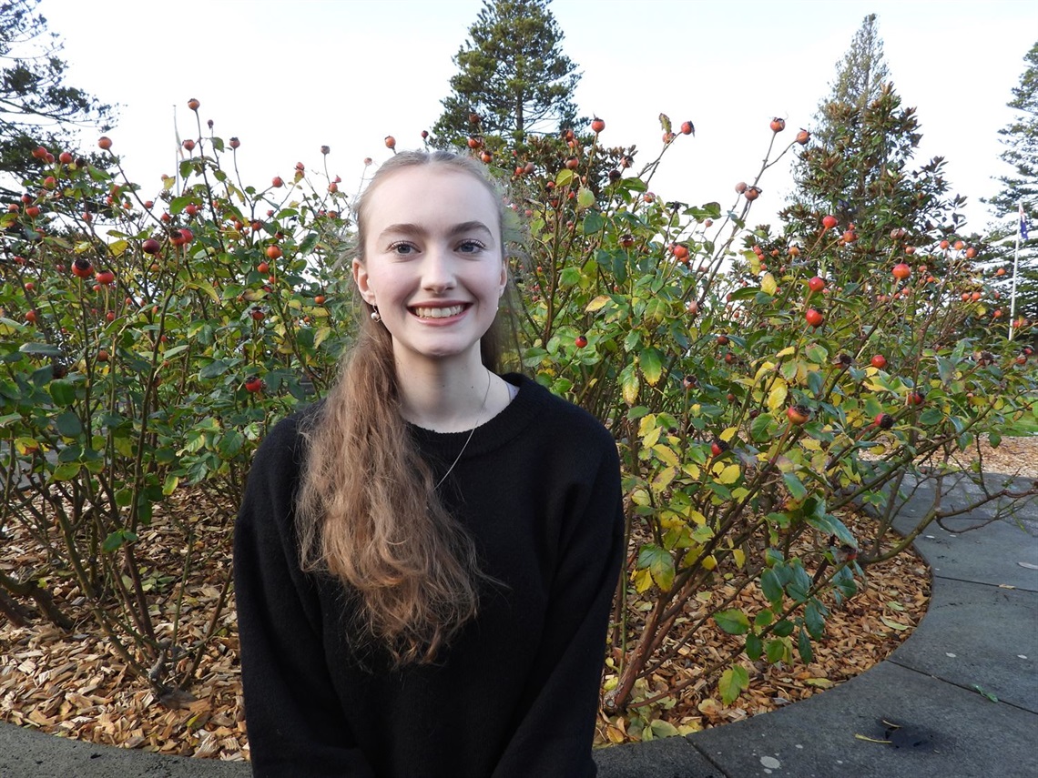 Scholarship recipient Lila Barker