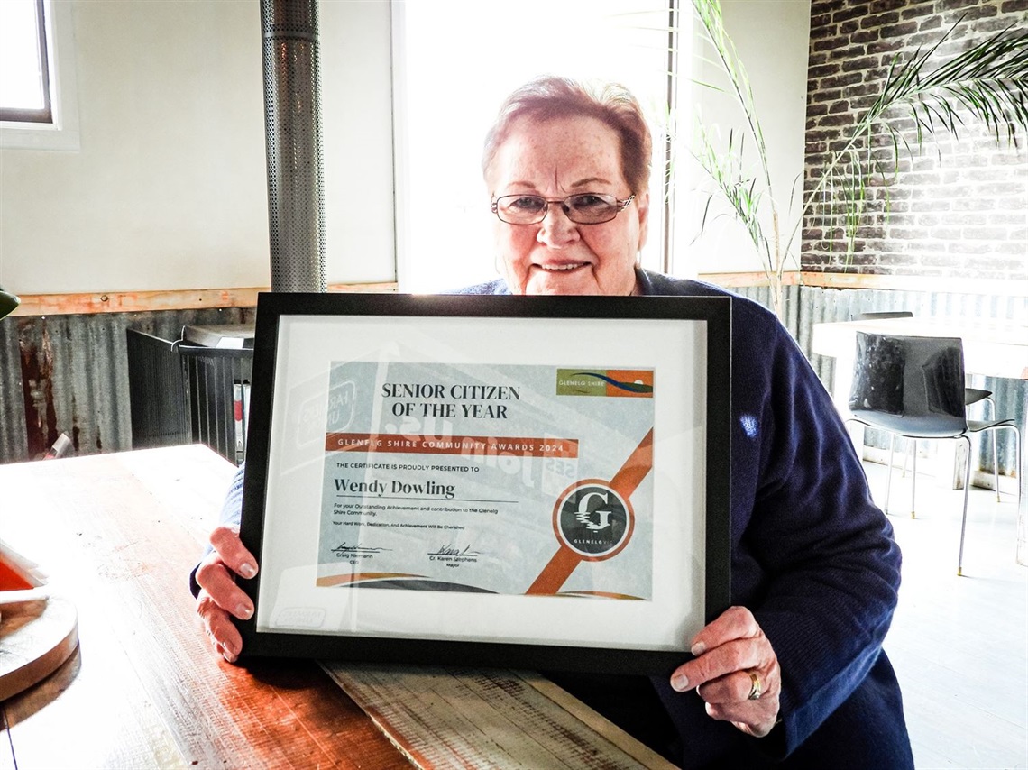 Senior Citizen of the Year Wendy Dowling