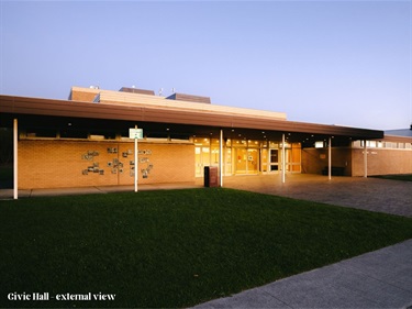 Civic Hall external view