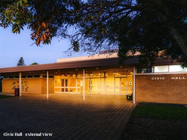 Civic Hall external view