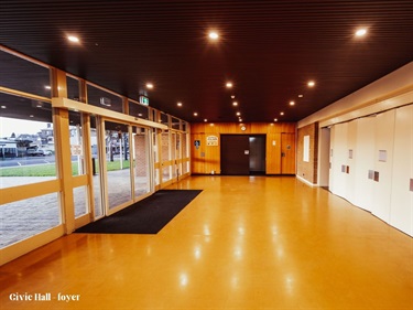 Civic Hall foyer