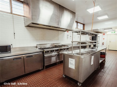 Civic Hall kitchen