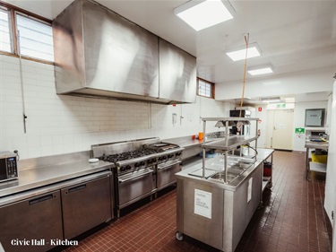 Civic Hall kitchen