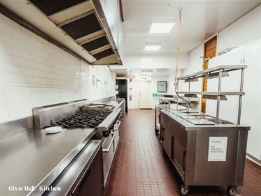 Civic Hall kitchen