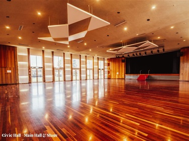 Civic Hall Main Hall & Stage