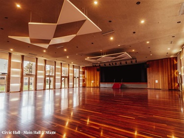 Civic Hall Main Hall & Stage