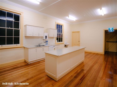 Drill Hall kitchenette