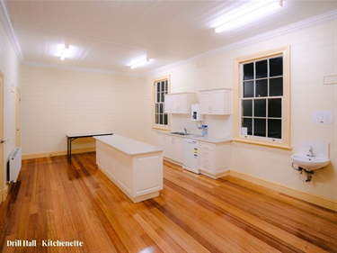 Drill Hall kitchenette