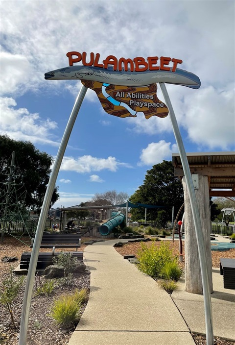 Image of Pulambeet All Abilities Playspace Entry