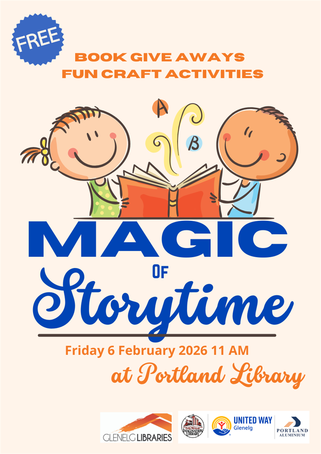 Magic of Storytime - Kindness (Portland) | Glenelg Shire Council
